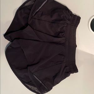 Black lulu lemon shorts